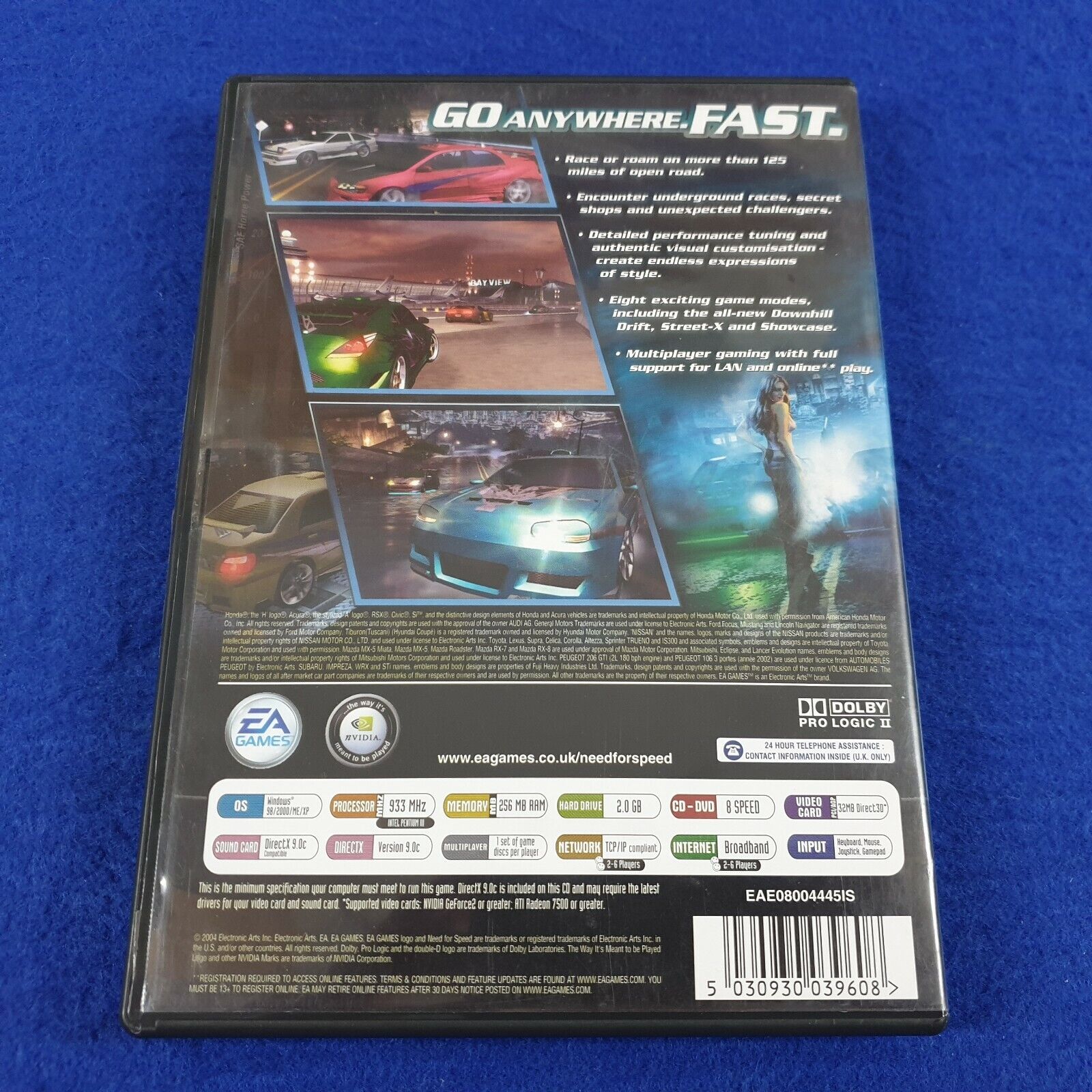 PC Game - Need For Speed Underground - REDUCED BARGAIN