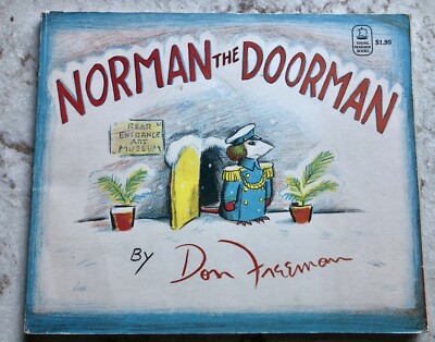 Vintage 1959 Norman The Doorman By Don Freeman First Edition PB Book