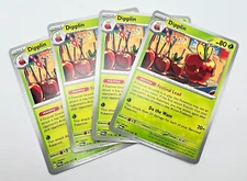 Pokémon Card Twilight Masquerade Playset Dipplin 018/167 4x x4