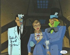 Richard Moll Batman Autographed Signed 8x10 Photo ACOA