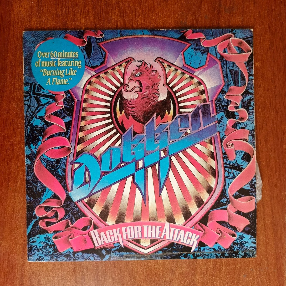 Dokken – Back For The Attack [1987] Vinyl LP Electronic Synth Pop