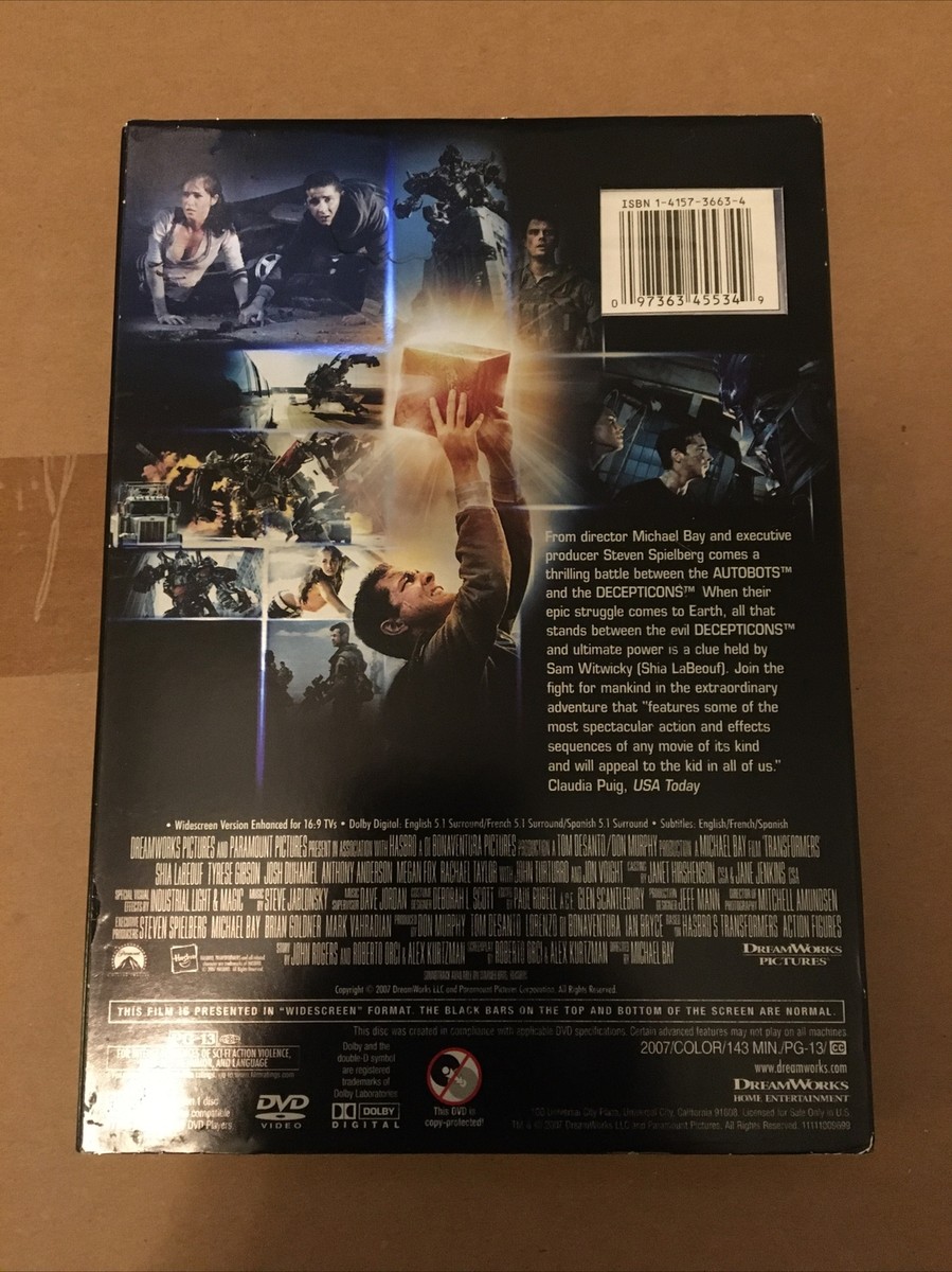 (未使用･未開封品)Transformers [DVD] Transformers (DVD, 2007) NEW Sealed. With slip cover