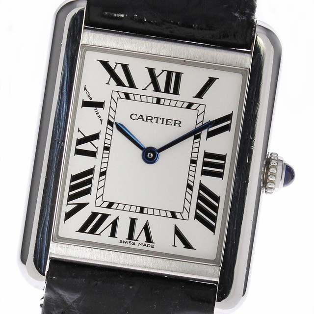 Cartier Tank Silver Women's Watch 