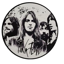 Pink Floyd - Band Photo Picture Disc - Real Vinyl 12" - Upcycled Wall Art