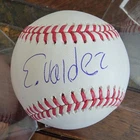 Esmerlyn Valdez Signed Auto Baseball Pirates Beckett Authenticated 🔥 ⚾️