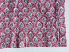 Single CUSTOM *Pierre Deux Pink CURTAIN VALANCE Rod Pocket 128x18 MORE AVAILABLE