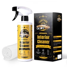 Car Interior Cleaner for All Surface, Foam/Mist Switch, Auto Interior Leather...
