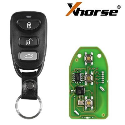 5x Xhorse XKHY01EN Universal Wire Remote Key Fob 4 Buttons for VVDI Key Tool MAX