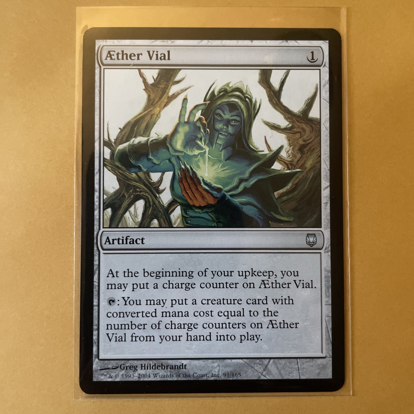 Mtg Aether Vial 91 Darksteel NM English