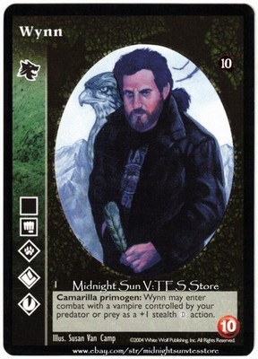 Wynn Gangrel Tenth Anniversary V:TES VTES Vampire CCG