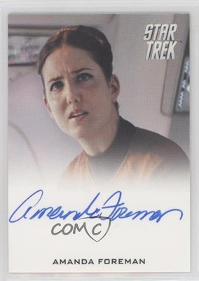 2014 Rittenhouse Star Trek Movies (Reboots) Amanda Foreman as Hannity Auto d8k