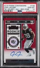 2019 PANINI CONTENDERS VARIATION-AUTO-RED ZONE #106 JOSH JACOBS ROOKIE PSA 10