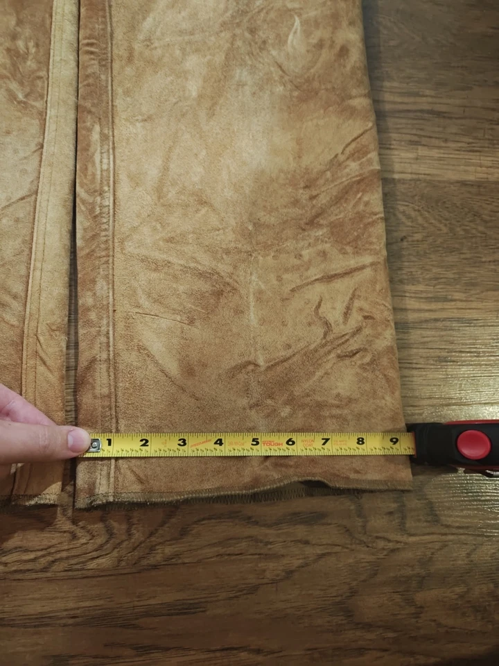 VTG 90s Orvis Upland Leather Double Knee Briar Hunting Pants Size 36x36 #OR 39Y9 - Image 4 of 4