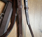 Jeffries Fancy Raised Padded Bridle Made in England Oversize Extra Full New — photo 5