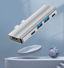 Multiport USB-C Hub Type C To USB 3.0 4K HDMI Adapter For Macbook Pro Air USA