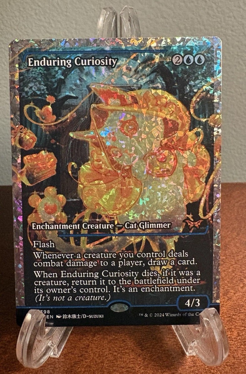 MTG Enduring Curiosity Showcase Fracture Foil English Duskmourn