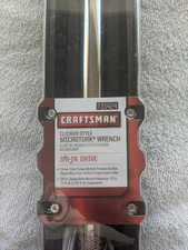New Sealed Craftsman 9-31424 Microtork Torque Wrench 38 Drive Free Shipping