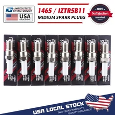 8pcs Fit NGK 1465 IZTR5B11 Laser Iridium Spark Plugs for XP105 PT16TT IT16TT