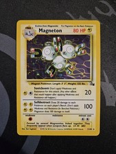 Magneton 11/62 Fossil Unlimited Holo Rare LP on eBay