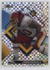 2023 Topps Composite Topps Finest Checkerboard Refractor Chris Samuels #249 0c4
