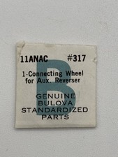 Bulova 11ANAC 317 Connecting Wheel for Aux Reverser NOS