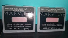 Lot Of 2 NEW MARY KAY Mineral Eye Color Shadow Precious Pink 013074