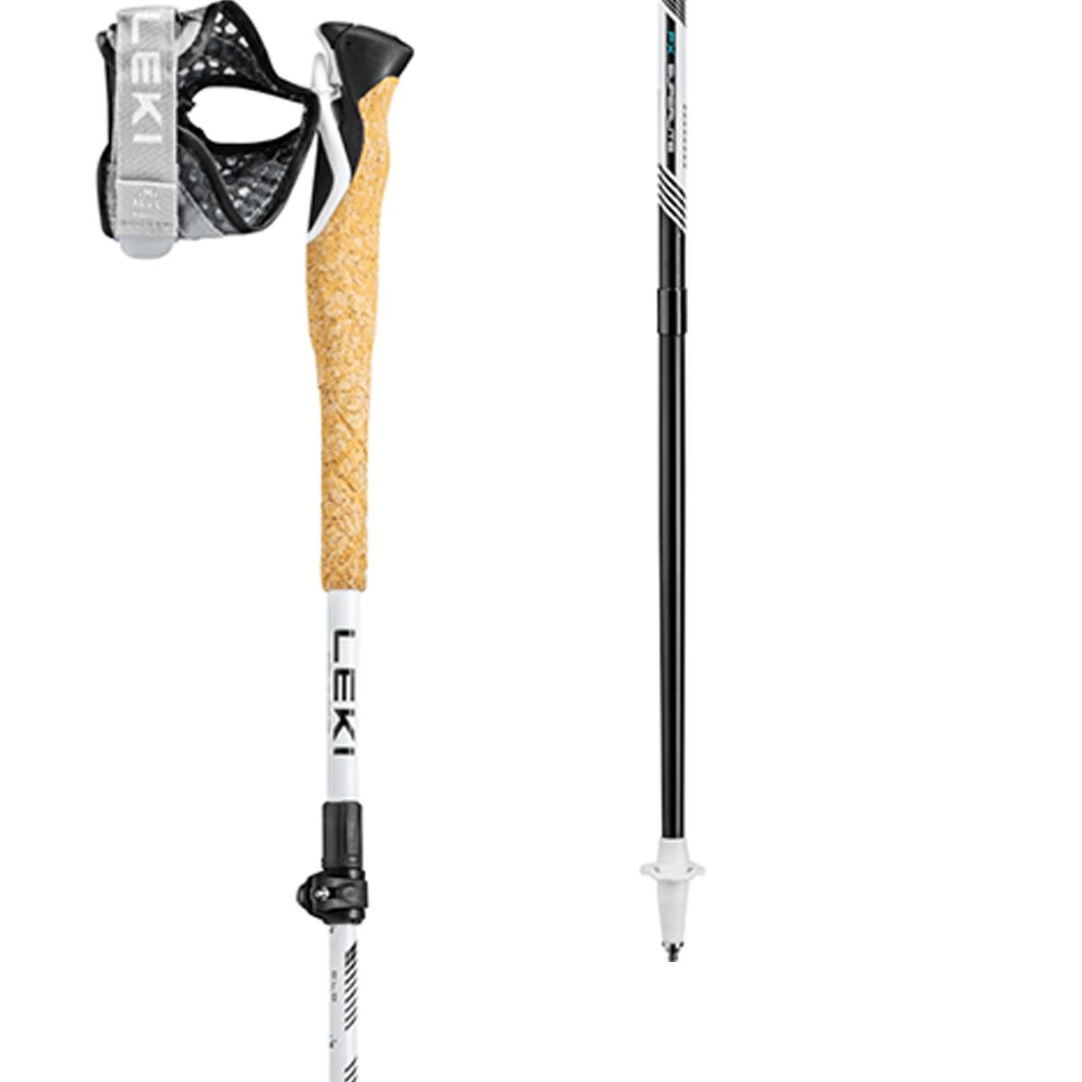 LEKI Crosstrail Fx Superlite Compact Trekking Poles WhiteBlack One Size 42390₽