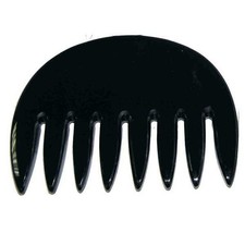 Onyx Kamm ca. 80 x 60 mm mit 8 Zacken auch zur Edelstein Massage