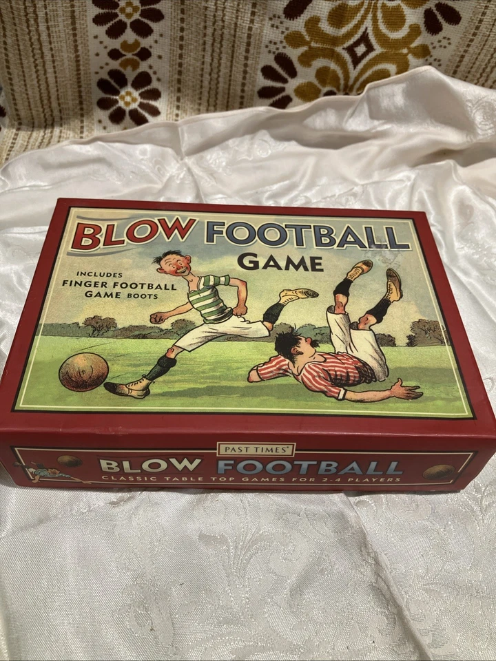 Vintage Style Blow Football by Past Times New - Image 3 of 4