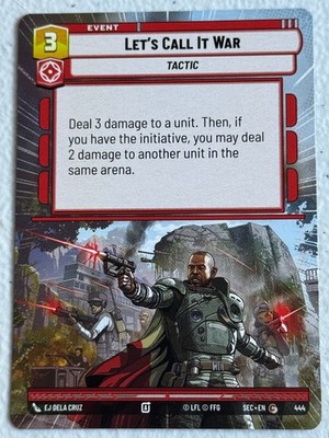 Let's Call It War (Hyperspace) 444 C Secrets of Power