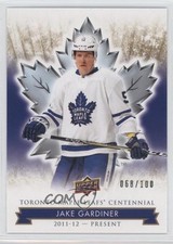 2017 Upper Deck Toronto Maple Leafs Centennial Gold 68/100 Jake Gardiner #67 4p5