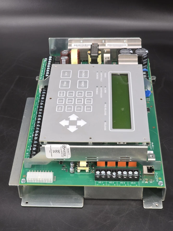 Potter P400 Board 5409077 Fire Alarm Subassembly Made In USA - Image 3 of 4