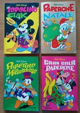 I CLASSICI DI WALT DISNEY - 4 NUMERI PRIMA SERIE - OTTIMI  1972/73 CON BOLLINI