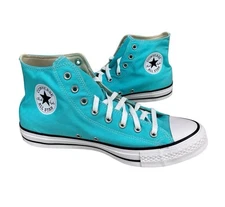 NEW Converse Chuck Taylor All Star Hi B Grade Cyan White Mens Size 11.5 A06562C