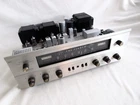 FISHER 500c vintage tube amplifier multiplex receiver RECAP CARDAS UPGRADE nice!