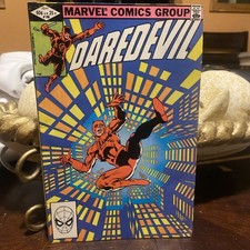 DAREDEVIL #186 Marvel 1982) FRANK MILLER ft TURK Becomes New STILT-MAN!