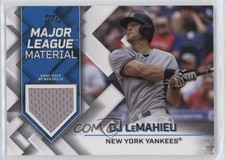 2022 Topps Series 1 Major League Material DJ LeMahieu #MLM-DL sc2