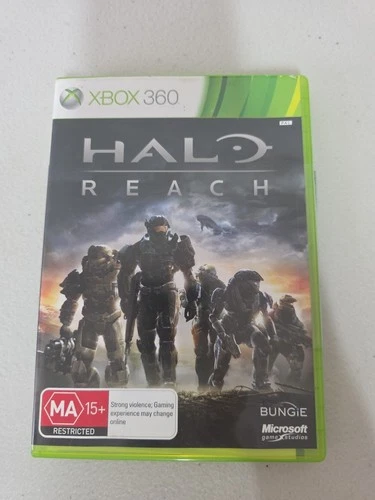 Halo Reach Xbox 360 Game Complete With Manual