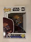 Funko Pop Plo Koon #852 Glow in the Dark Star Wars Jedi Bobble-Head Vinyl