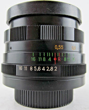 Helios 44m 58mm Lens F/2 MMZ Fixed Manual Portrait DSLR M42 Mount SLR CLA USSR