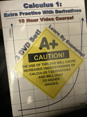Calculus 1: Extra Practice with Derivatives (DVD)