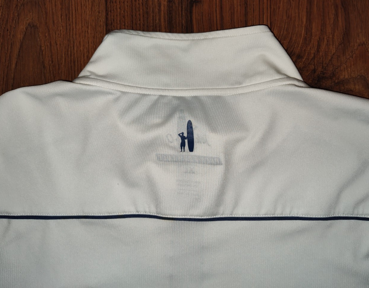 NICE johnnie-O Performance Solid White Long Sleev… - image 7