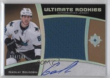 2015 Ultimate Collection Spectrum Silver Jersey 34/149 Nikolay Goldobin Auto t7u