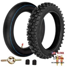 80/100-12 3.00-12 Back Rear Tire  Inner Tube Set for Pit 80/100-12 tire tube