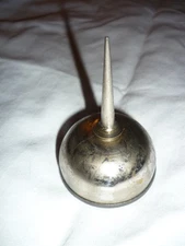 Vintage Metal Sewing Machine Thumb Press Oil Can