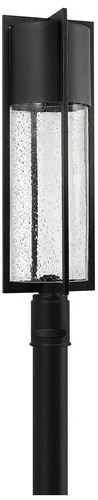 Hinkley Shelter 27 3/4" High Black LED Outdoor Post Light - Picture 2 of 7