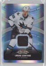 2015-16 Fleer Showcase Premium Materials White Hot 3/15 Logan Couture #41 1o3