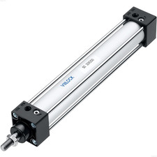 Pneumatic Air Cylinder 32mm Bore 200mm Stroke, Aluminium Standard Cylinder Singl