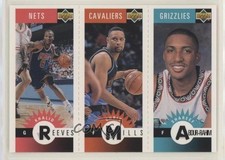 1996 Collector's Choice Mini-Card Panels Khalid Reeves Chris Mills Rookie RC 0a3. rookie card picture