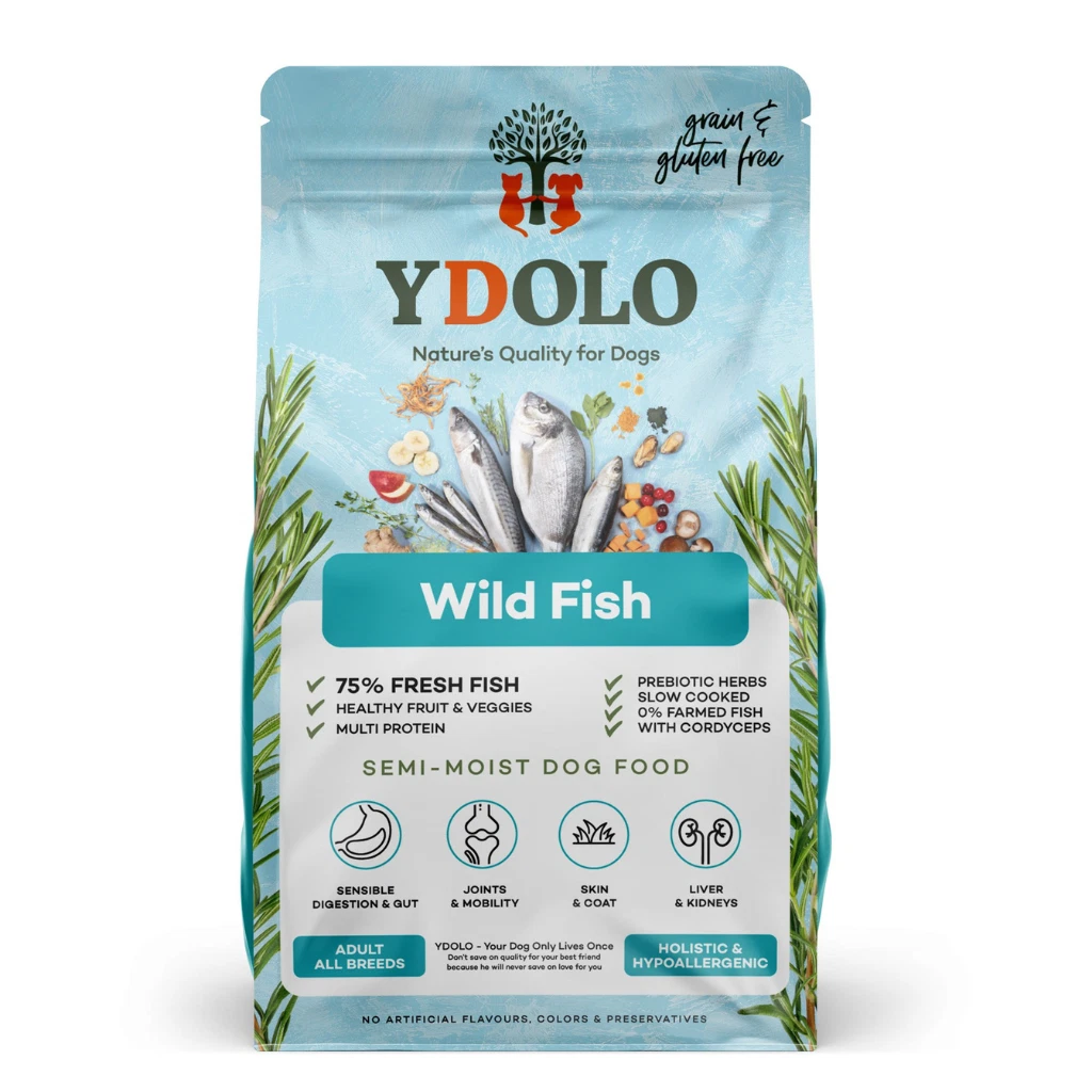 YDOLO Wild Fish Complete Dog Food - Healthy and Pure